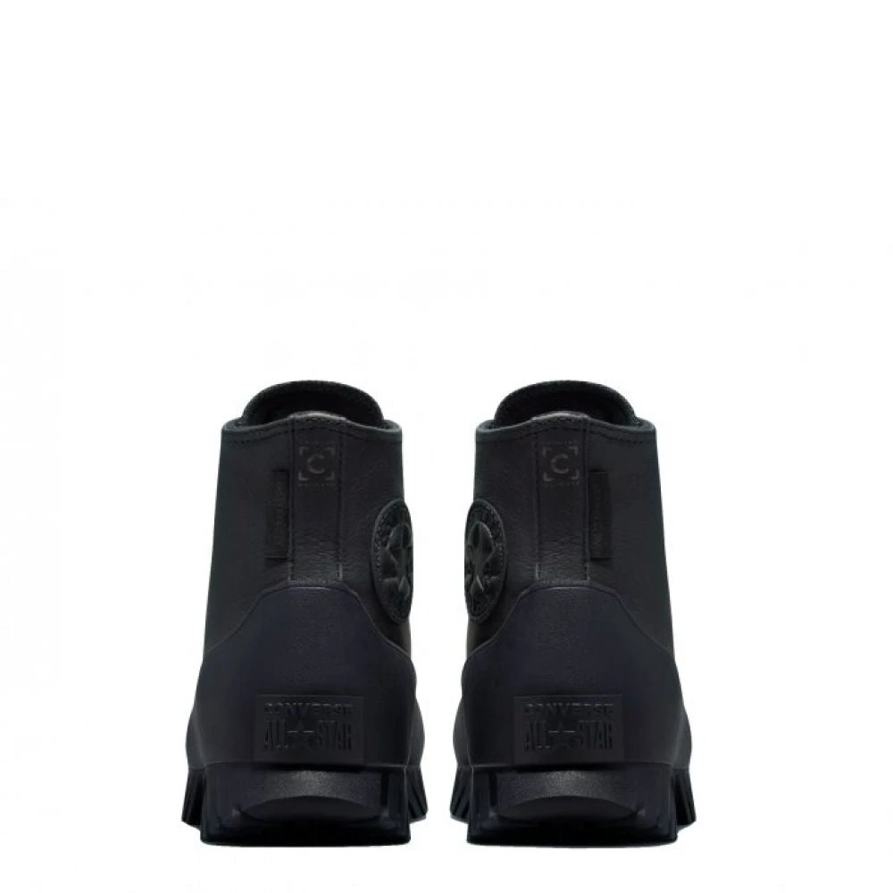 Converse Women's Chuck Taylor All Star Lugged Winter 2.0 Hi In Black/Black/Bold Mandarin 8 Converse Women's Chuck Taylor All Star Lugged Winter 2.0 Hi In Black/Black/Bold Mandarin - Image 6