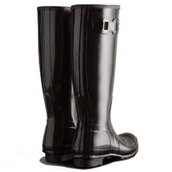 Hunter Women's Original Tall Gloss Rain Boots In Black -Blundstone || Sorel || Hunter Shop 20220114165639 prod aw21 org wft1000rgl blk 3 1 1100x