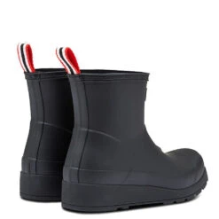 Hunter Women's Original Play Short Rain Boot In Black -Blundstone || Sorel || Hunter Shop 2 0 20180607141642 prod aw18 org wfs2020rma blk 3 1100x