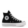 Converse Women's Chuck Taylor All Star Canvas Platform Hi In Black/White/White -Blundstone || Sorel || Hunter Shop 560845c a 107x1 2 1100x