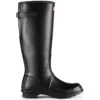 Hunter Women's Original Back Adjustable Rain Boots In Black -Blundstone || Sorel || Hunter Shop 7 5 75 hunter original back adjustable black 2 1 1100x