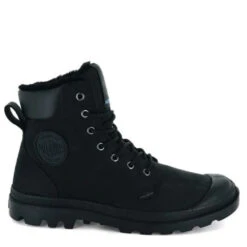 Palladium Pampa Sport Cuff WPS In Black/Black