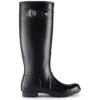 Hunter Women's Original Tall Rain Boots In Black -Blundstone || Sorel || Hunter Shop b b hunter original tall gloss wellington boots black 2 1100x