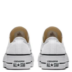 Converse Women's Chuck Taylor All Star Lift In White/Black -Blundstone || Sorel || Hunter Shop c o convers chuck taylor all star lift low top white 560251c 6 1100x