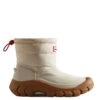 Hunter Women's Intrepid Insulated Short Snow Boots In White Willow/Gum -Blundstone || Sorel || Hunter Shop ht wfs2108wwu 1069 1 1100x