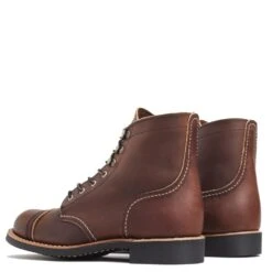 Red Wing Shoes Red Wing Women's Iron Ranger 3365 In Amber -Blundstone || Sorel || Hunter Shop rw 3365 1011 4 1100x