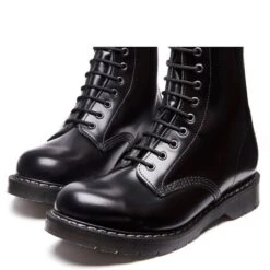 Solovair 8 Eye Derby Boot In Black Hi-Shine -Blundstone || Sorel || Hunter Shop s8551bkg 103 3 1100x