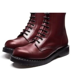 Solovair 8 Eye Derby Boot In Oxblood Hi-Shine -Blundstone || Sorel || Hunter Shop s8551oxg 104 3 1100x