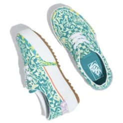 Vans Women's Era Stacked In Wavy Daze Tile Blue -Blundstone || Sorel || Hunter Shop vn 0a4btoce5 4250 3 1100x